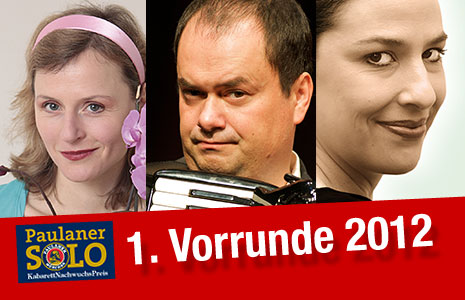 Paulaner Solo 1. Vorrunde mit Maria Vollmer, Frank Grischek und Eva Eiselt