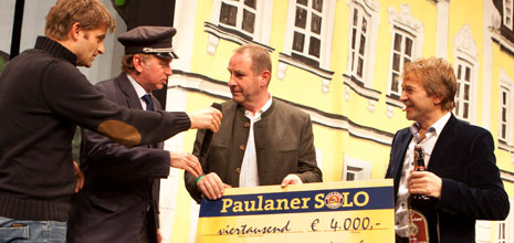 Preisverleihung beim Paulaner Solo 2012